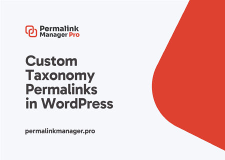 Custom Taxonomy Permalinks